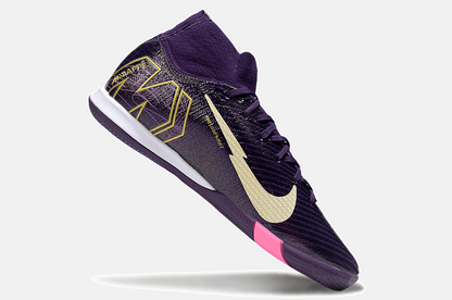 Chuteira Nike Air Zoom Mercurial Superfly 10 Elite Kylian Mbappé  IC - Roxa - imagem 6