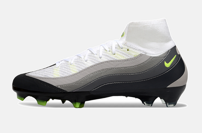 Chuteira Nike Mercurial Superfly 10 Air Max 95 Elite FG - Branca e Preta - imagem 6