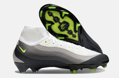 Chuteira Nike Mercurial Superfly 10 Air Max 95 Elite FG - Branca e Preta - imagem 8