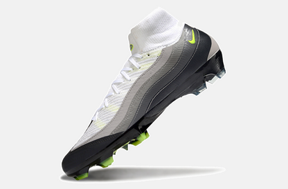Chuteira Nike Mercurial Superfly 10 Air Max 95 Elite FG - Branca e Preta - imagem 4