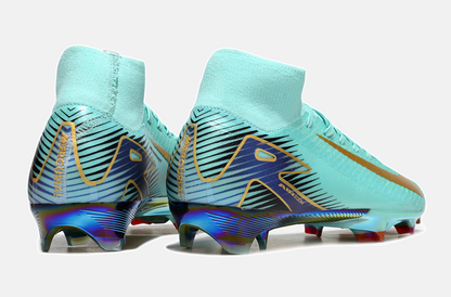 Chuteira Nike Air Zoom Mercurial Superfly 8 Elite FG - Azul - imagem 7