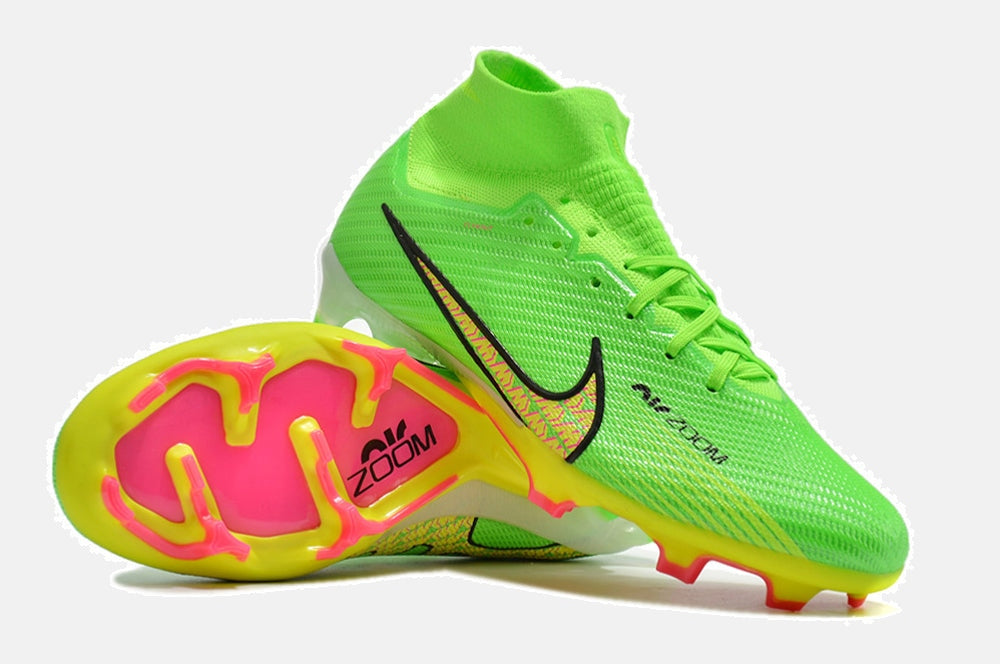 Chuteira Nike Air Zoom Mercurial Superfly 9 Elite FG - vista traseira