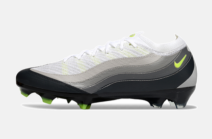 Chuteira Nike AIR Zoom Mercurial Vapor 16 Elite AIR MAX 95 FG - Branca e Preta - imagem 6