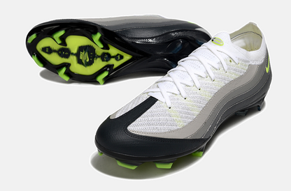 Chuteira Nike AIR Zoom Mercurial Vapor 16 Elite AIR MAX 95 FG - Branca e Preta - detalhe