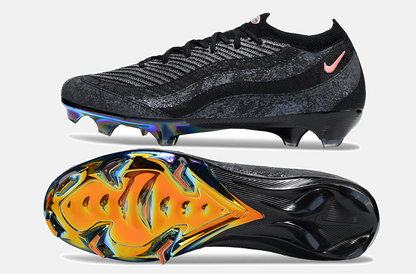 Chuteira Nike AIR Zoom Mercurial Vapor 16 Elite AIR MAX 95 FG - Preta - vista traseira