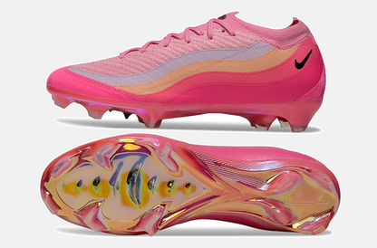 Chuteira Nike AIR Zoom Mercurial Vapor 16 Elite AIR MAX 95 FG - Rosa - Tevo Sports SPORT*
