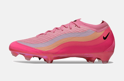 Chuteira Nike AIR Zoom Mercurial Vapor 16 Elite AIR MAX 95 FG - Rosa - Tevo Sports SPORT*