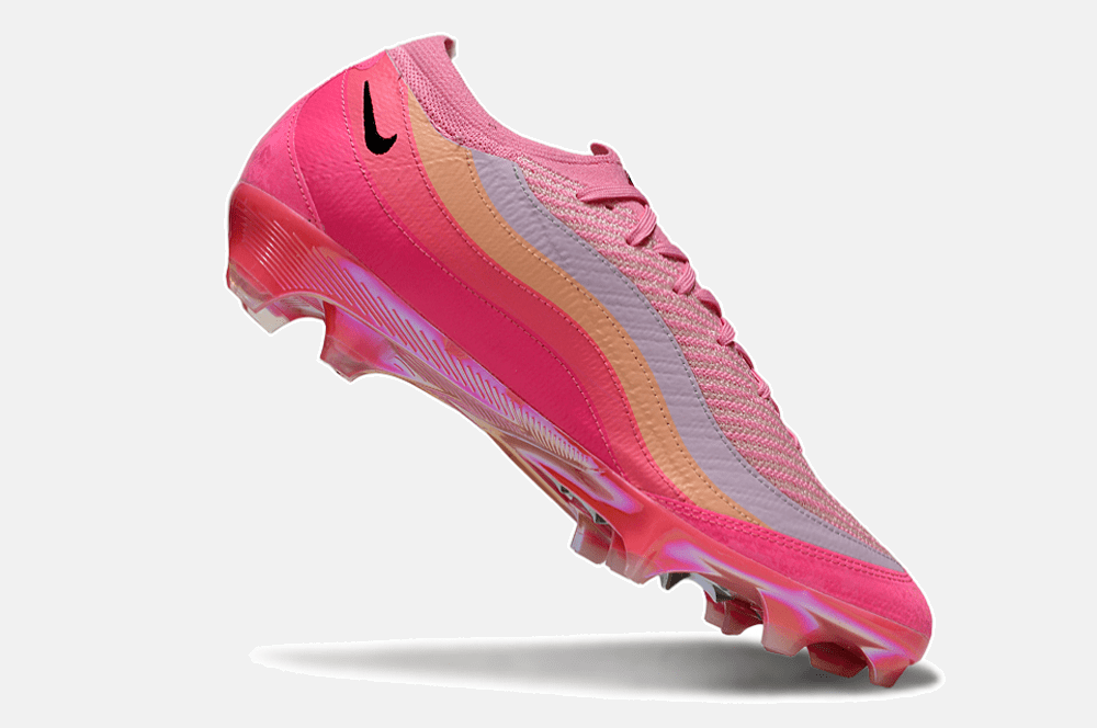 Chuteira Nike AIR Zoom Mercurial Vapor 16 Elite AIR MAX 95 FG - Rosa - Tevo Sports SPORT*