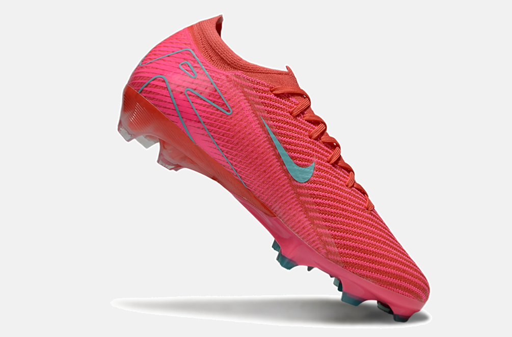 Chuteira Nike Air Zoom Mercurial Vapor 16 Elite FG - Rosa e Azul - Pack Mad Energy - detalhe