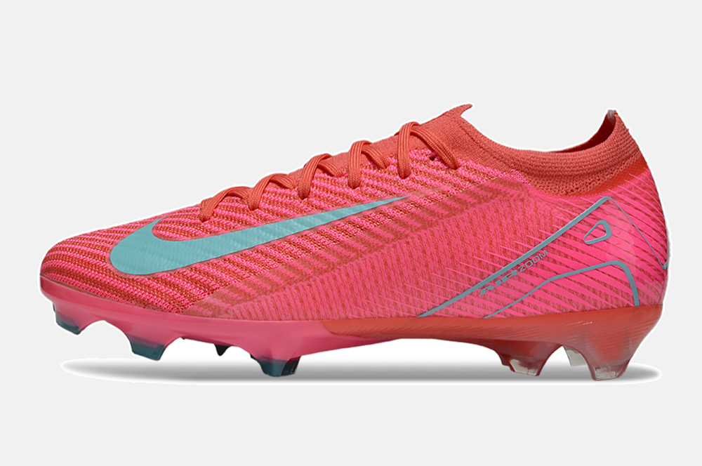 Chuteira Nike Air Zoom Mercurial Vapor 16 Elite FG - Rosa e Azul - Pack Mad Energy - imagem 4