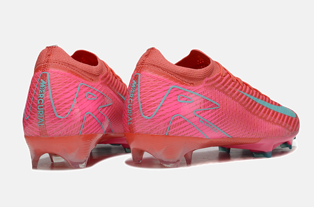 Chuteira Nike Air Zoom Mercurial Vapor 16 Elite FG - Rosa e Azul - Pack Mad Energy - imagem 6