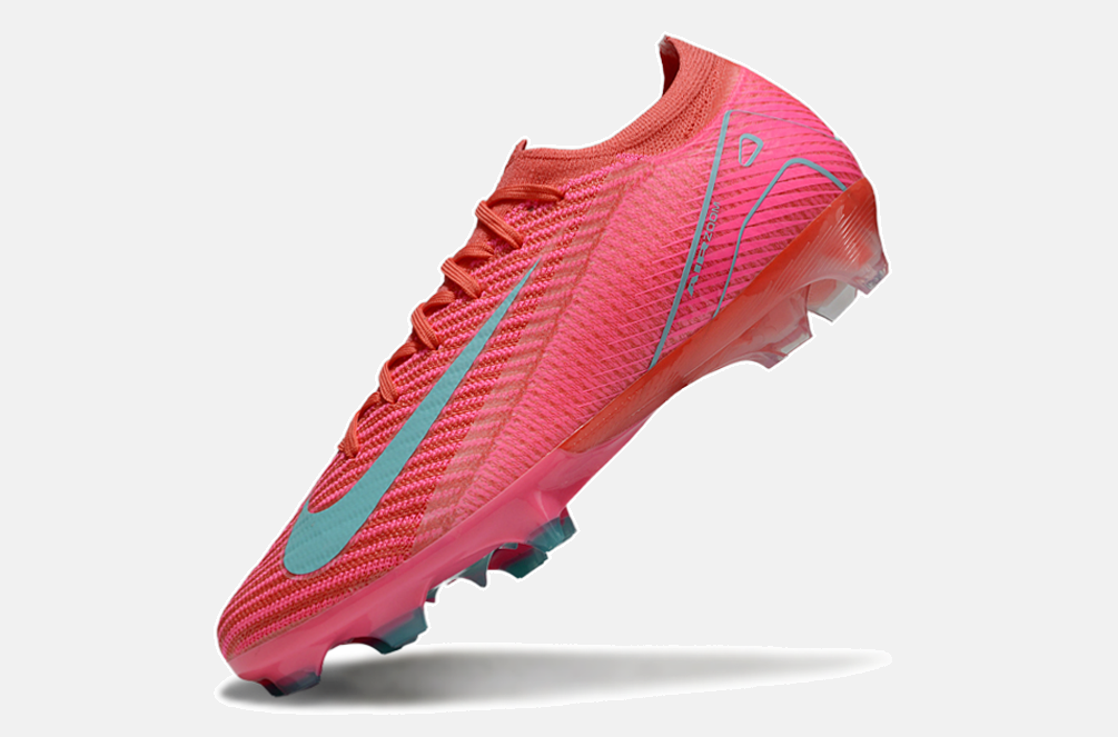 Chuteira Nike Air Zoom Mercurial Vapor 16 Elite FG - Rosa e Azul - Pack Mad Energy - imagem 5