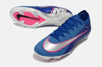 Chuteira Nike Air Zoom Mercurial Vapor 16 Elite FG - Azul, Branca e Rosa - Attack Pack - Tevo Sports SPORT*