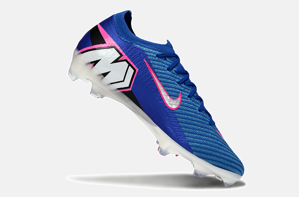 Chuteira Nike Air Zoom Mercurial Vapor 16 Elite FG - Azul, Branca e Rosa - Attack Pack - Tevo Sports SPORT*
