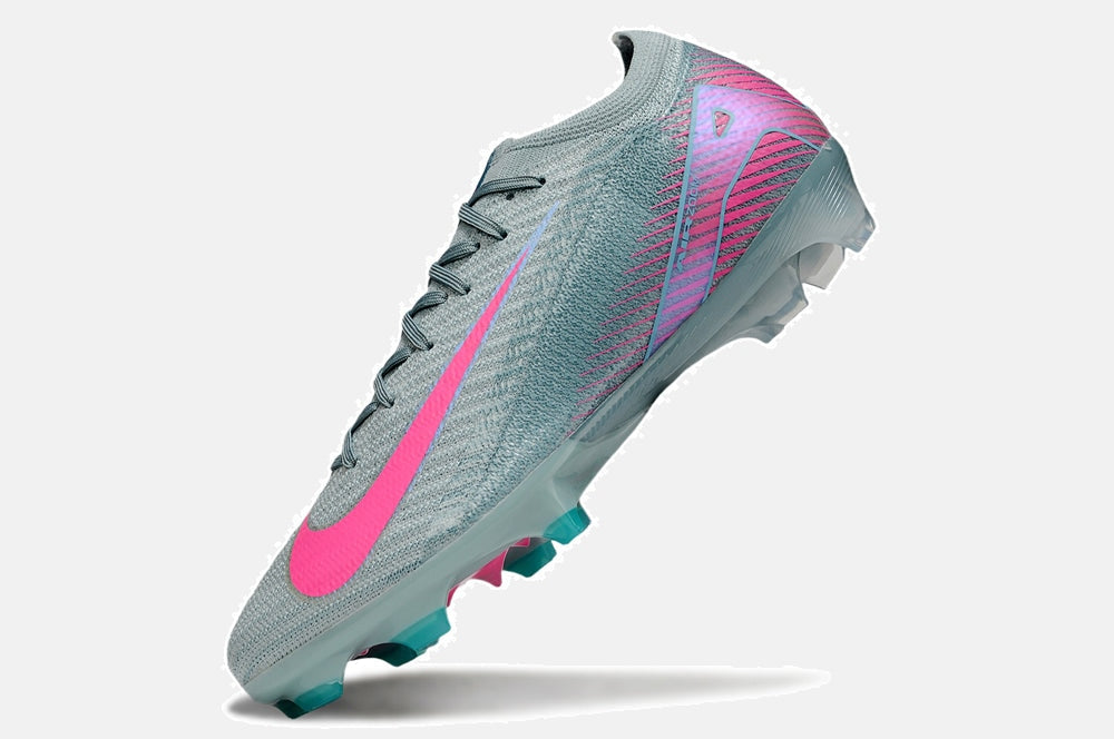 Chuteira Nike AIR Zoom Mercurial Vapor 16 Elite FG - Azul e Rosa - Pack Prism - imagem 5