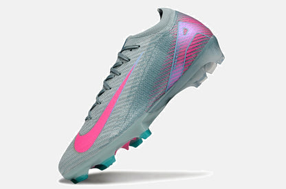 Chuteira Nike AIR Zoom Mercurial Vapor 16 Elite FG - Azul e Rosa - Pack Prism - imagem 5