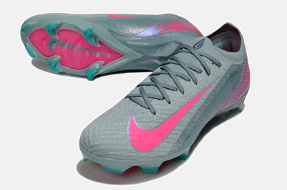 Chuteira Nike AIR Zoom Mercurial Vapor 16 Elite FG - Azul e Rosa - Pack Prism - detalhe