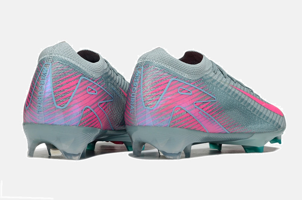 Chuteira Nike AIR Zoom Mercurial Vapor 16 Elite FG - Azul e Rosa - Pack Prism - imagem 7