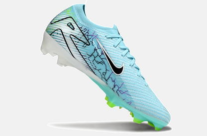 Chuteira Nike Air Zoom Mercurial Vapor 16 Elite FG - Azul e Verde - imagem 6