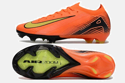 Chuteira Nike Air Zoom Mercurial Vapor 16 Elite FG - Laranja - vista traseira