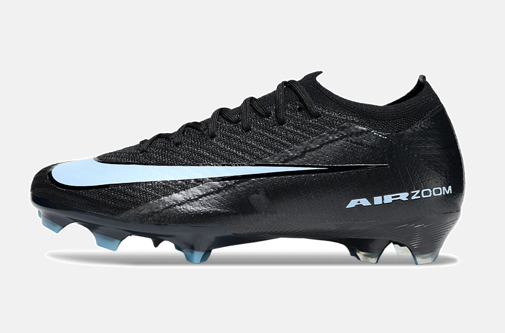 Chuteira Nike Air Zoom Mercurial Vapor 16 Elite FG - Preta e Azul - Shadow Pack - imagem 4