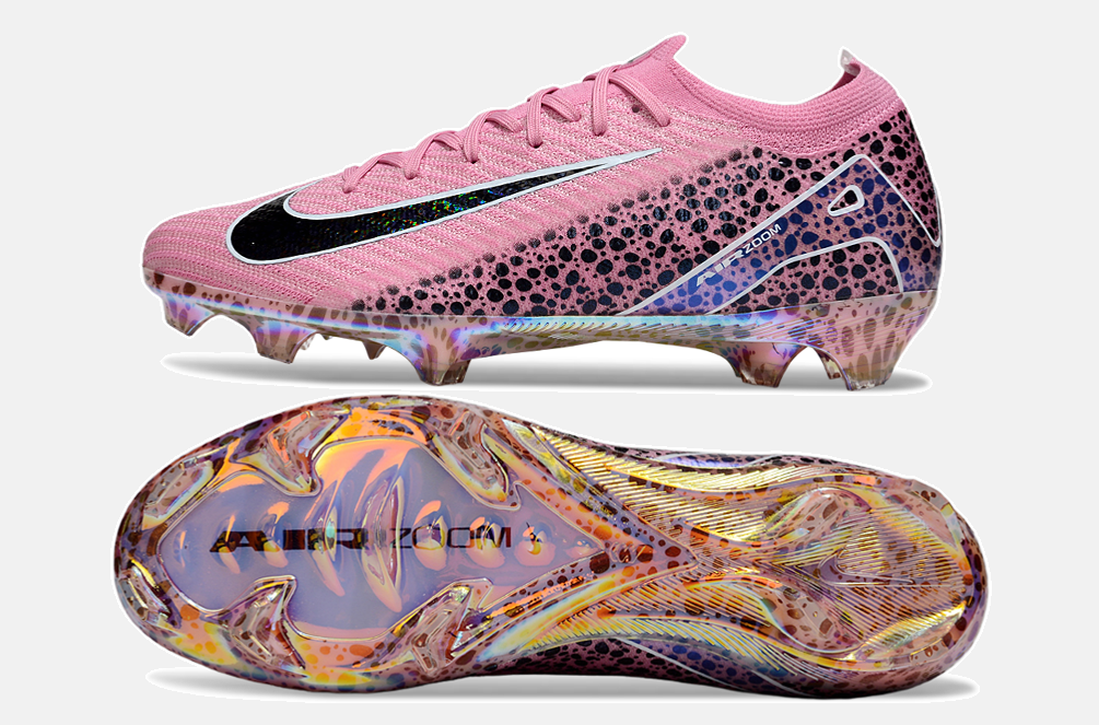 Chuteira Nike Air Zoom Mercurial Vapor 16 Elite FG - Rosa - vista traseira