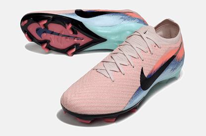 Chuteira Nike Air Zoom Mercurial Vapor 16 Elite FG - Rosa, Azul e Preta - Tevo Sports SPORT*