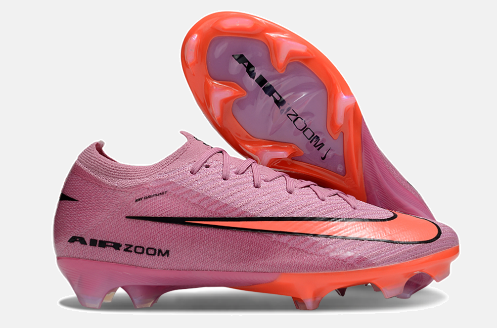 Chuteira Nike Air Zoom Mercurial Vapor 16 Elite FG - Rosa - Pack Scary Good - foto 8