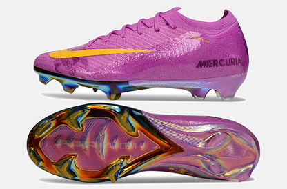 Chuteira Nike Air Zoom Mercurial Vapor 16 Elite FG - Roxa - vista traseira