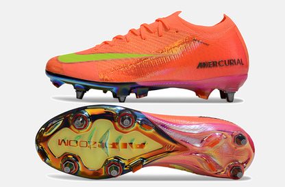 Chuteira Nike Air Zoom Mercurial Vapor 16 Elite SG - Laranja - vista traseira
