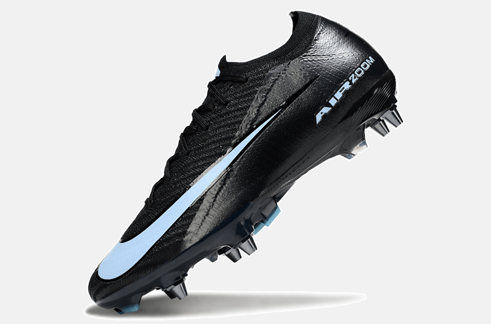 Chuteira Nike Air Zoom Mercurial Vapor 16 Elite SG - Preta e Azul - Shadow Pack - Tevo Sports SPORT*
