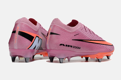 Chuteira Nike Air Zoom Mercurial Vapor 16 Elite SG - Rosa e Laranja - imagem 7