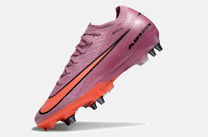 Chuteira Nike Air Zoom Mercurial Vapor 16 Elite SG - Rosa e Laranja - imagem 5