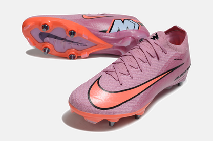 Chuteira Nike Air Zoom Mercurial Vapor 16 Elite SG - Rosa e Laranja - detalhe