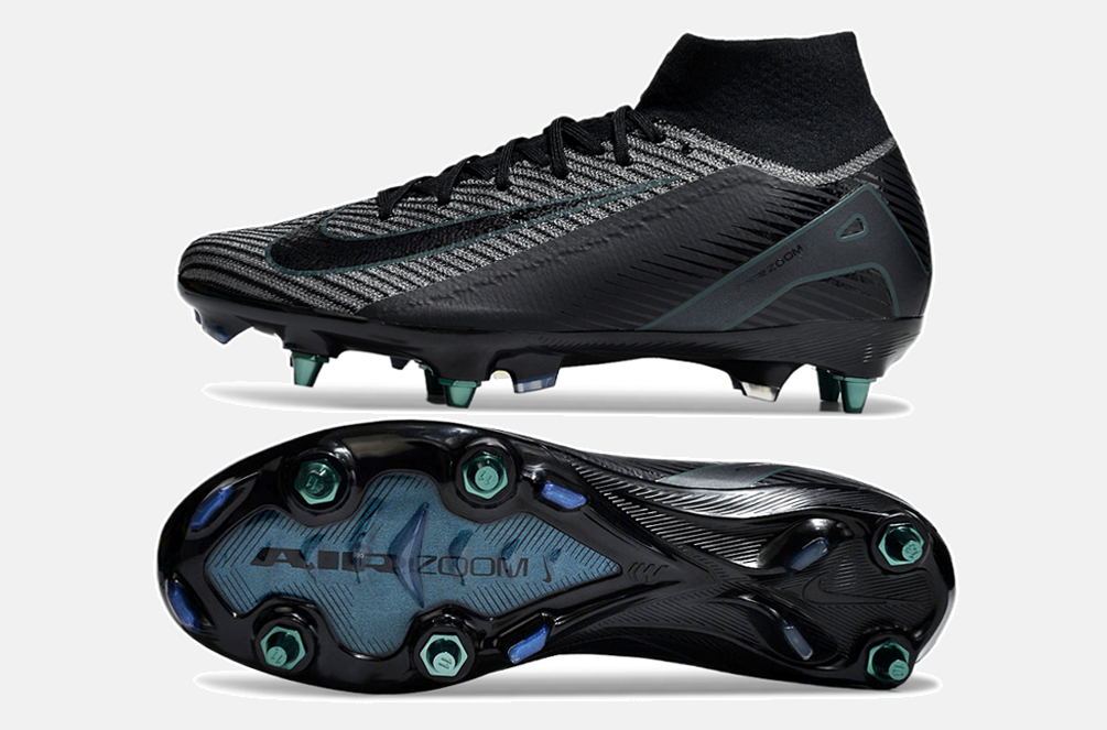 Chuteira Nike Zoom Mercurial SuperFly 10 Elite SG - vista traseira
