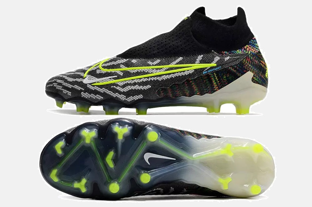 Chuteira Nike Gripknit Phantom GX Elite Dynamic Fit FG - vista traseira