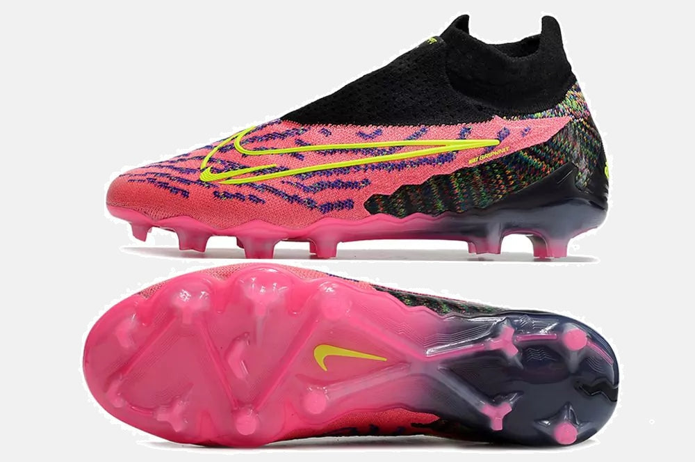 Chuteira Nike Gripknit Phantom GX Elite Dynamic Fit FG - vista traseira