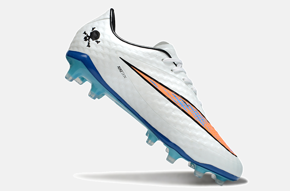 Chuteira Nike Hypervenom Elite FG - Branca e Azul - imagem 6