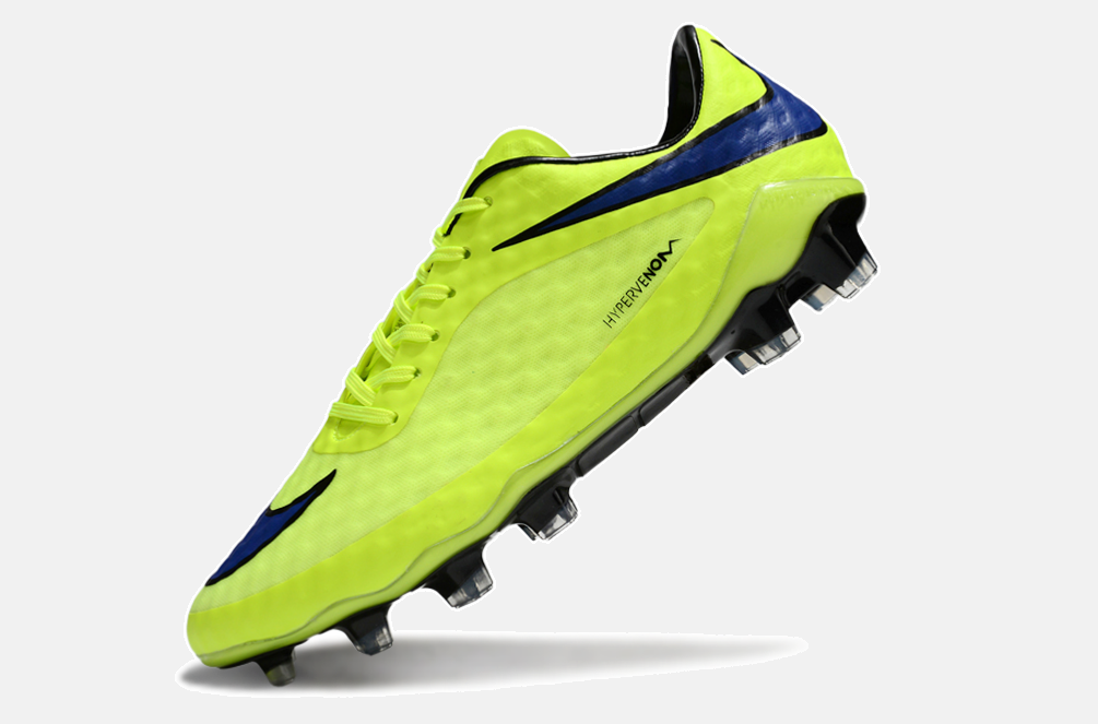 Chuteira Nike Hypervenom Elite FG - Verde e Azul - imagem 5
