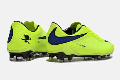 Chuteira Nike Hypervenom Elite FG - Verde e Azul - imagem 7
