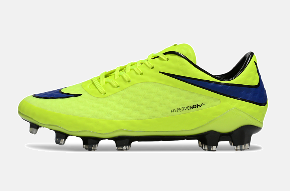 Chuteira Nike Hypervenom Elite FG - Verde e Azul - imagem 4