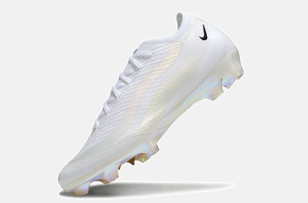 Chuteira Nike Mercurial  Air Max 95 Elite FG - Branca e Laranja - imagem 5