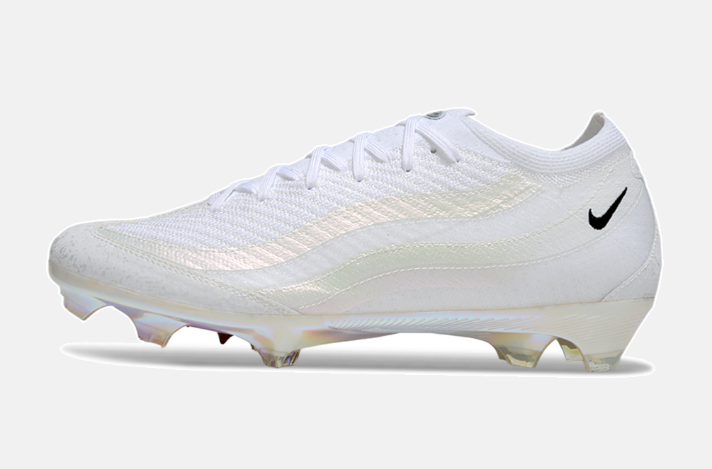 Chuteira Nike Mercurial  Air Max 95 Elite FG - Branca e Laranja - imagem 4