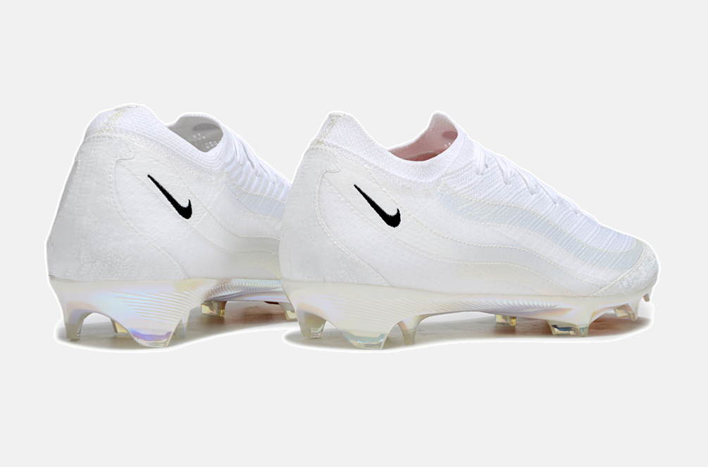 Chuteira Nike Mercurial  Air Max 95 Elite FG - Branca e Laranja - imagem 7