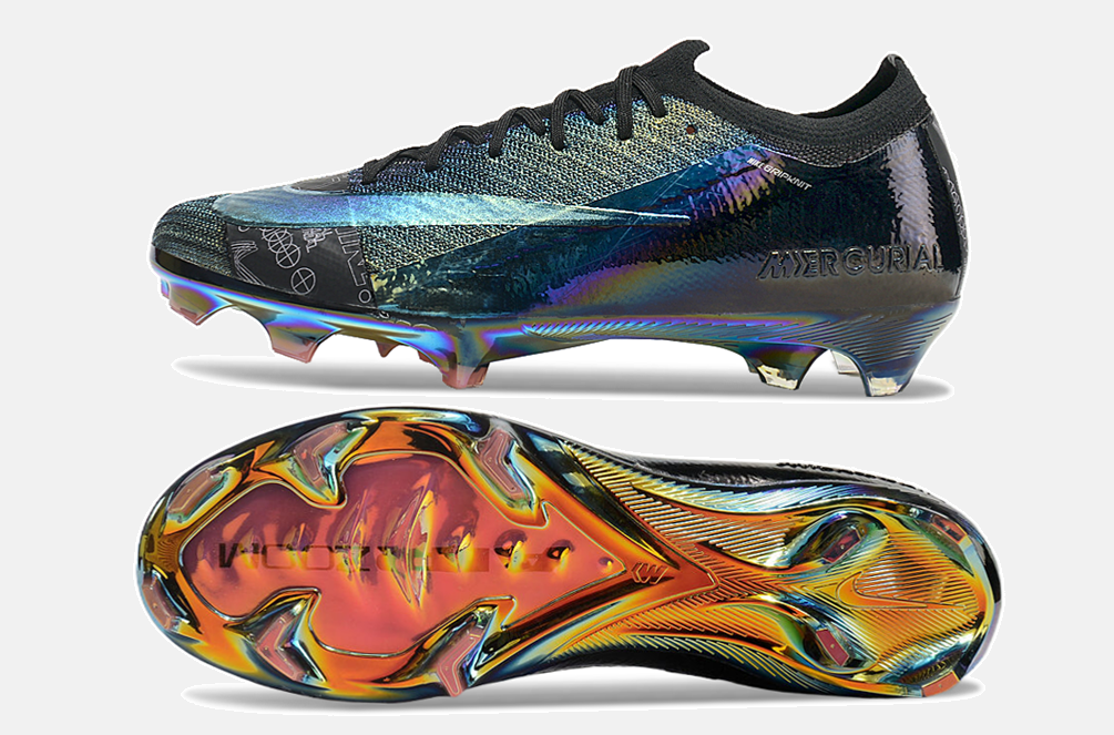 Chuteira Nike Mercurial Air Zoom Vapor 16 Edição EspecialElite Cosmic FG - vista traseira