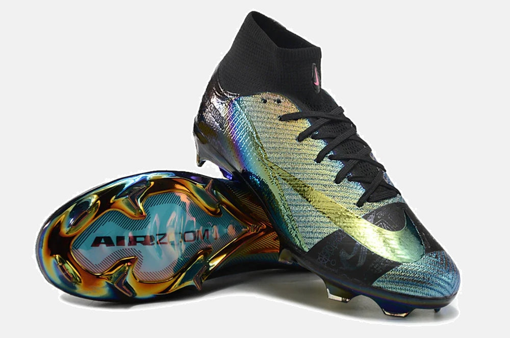 Chuteira Nike Mercurial Superfly 10 Edição Especial Cosmic FG - vista traseira