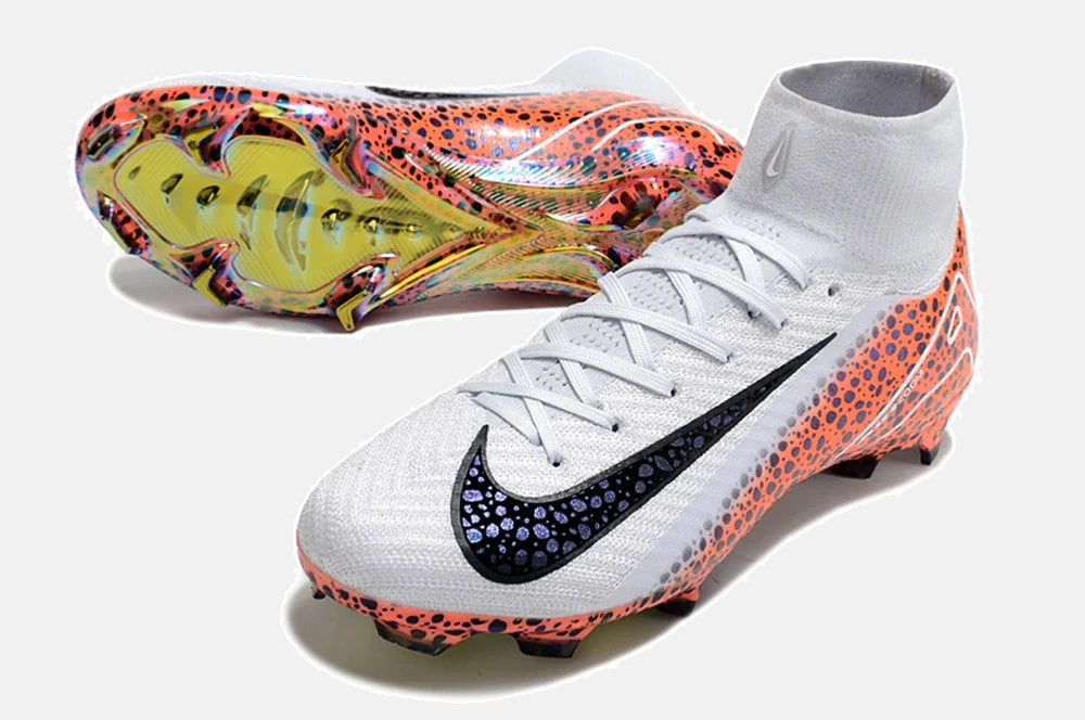 Chuteira Nike Mercurial Superfly 10 ELETRIC FG - vista traseira