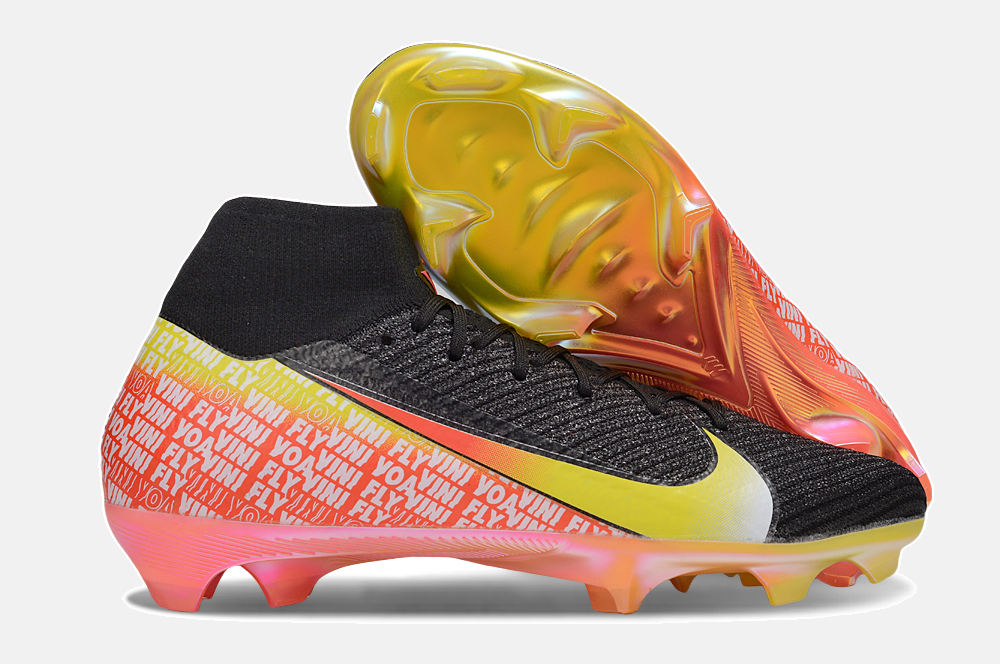 Chuteira Nike Mercurial Superfly 10 Elite "Vini jr" FG - Preta - imagem 8