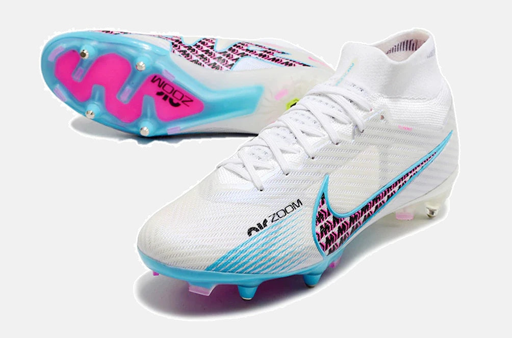 Chuteira Nike Mercurial Superfly 9 Air Zoom SG PRO - vista traseira