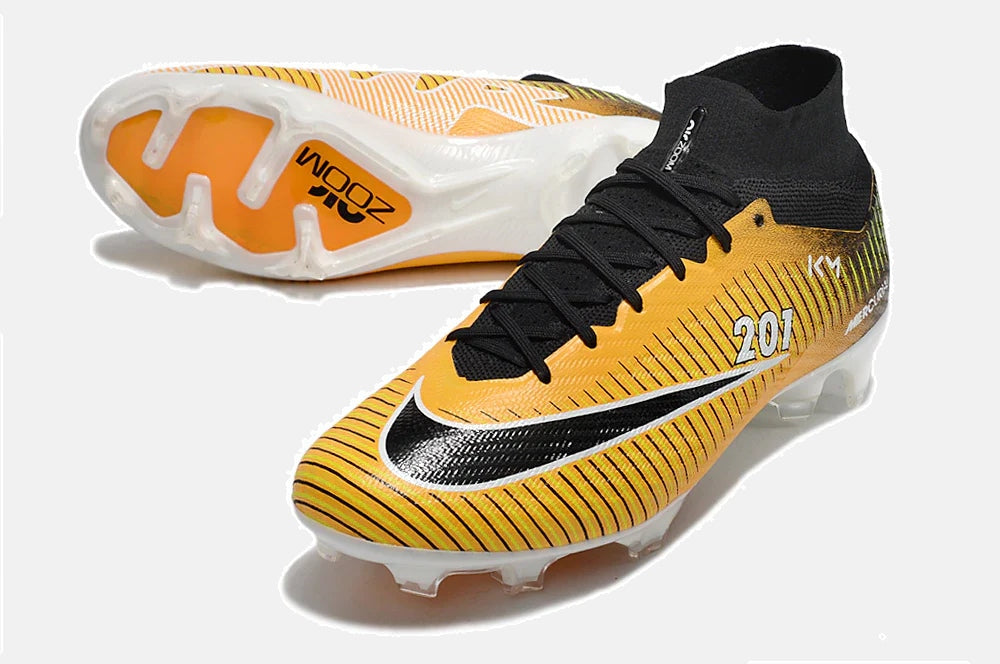 Chuteira Nike Mercurial superfly 9 Air Zoom Ultra FG - vista traseira